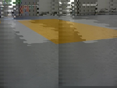 Tile-Platten Verlegung